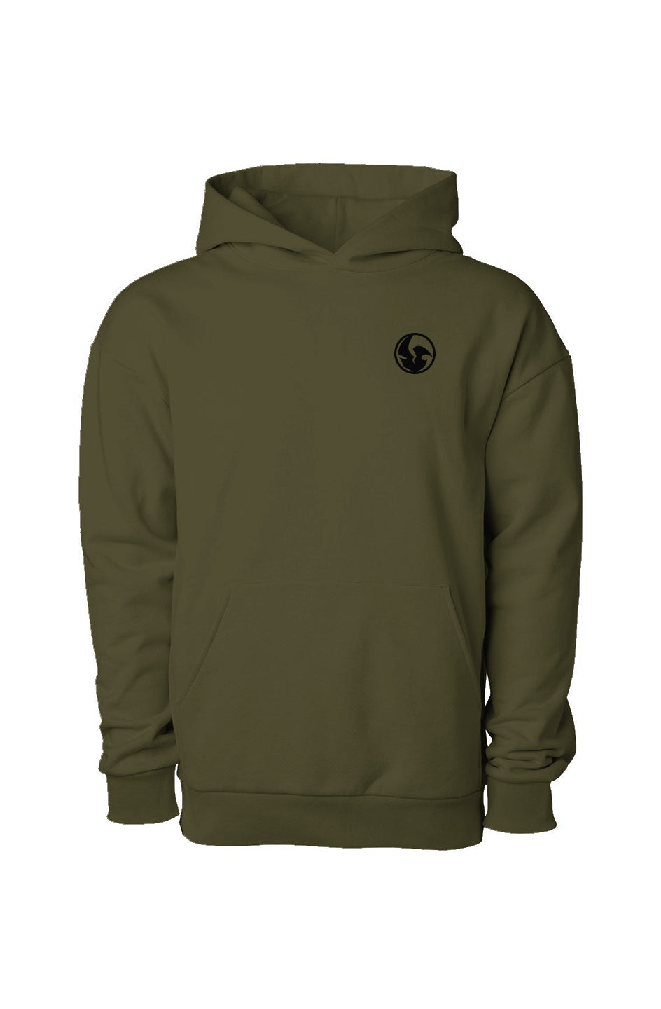 Tempered Flame (Avenue Pullover Hooded Sweatshirt)